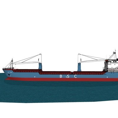 现代大型油船su模型