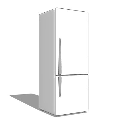 现代冰箱su模型