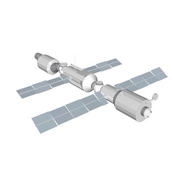 现代卫星su模型