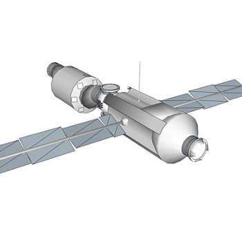 现代卫星su模型