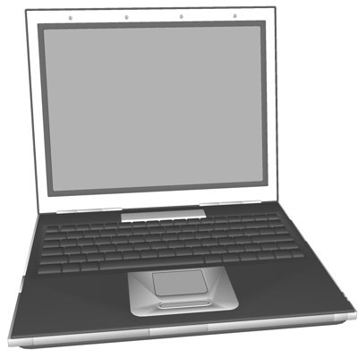 现代笔记本电脑su模型