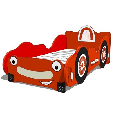 现代儿童汽车玩具su模型