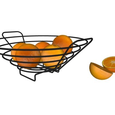 现代橙子su模型