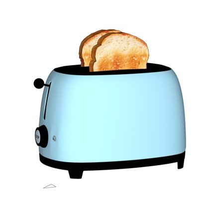 现代烤面包机su模型
