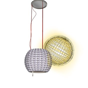 现代球形吊灯su模型