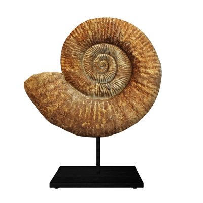 现代蜗牛壳雕塑摆件su模型