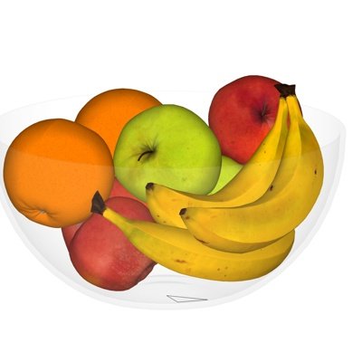 现代香蕉苹果水果su模型