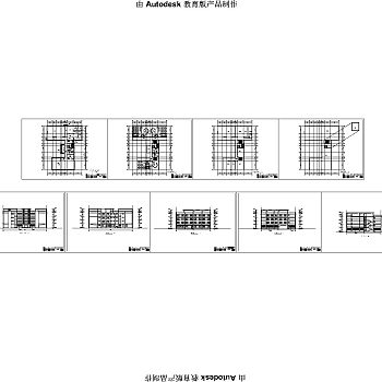 幼儿园建筑CAD